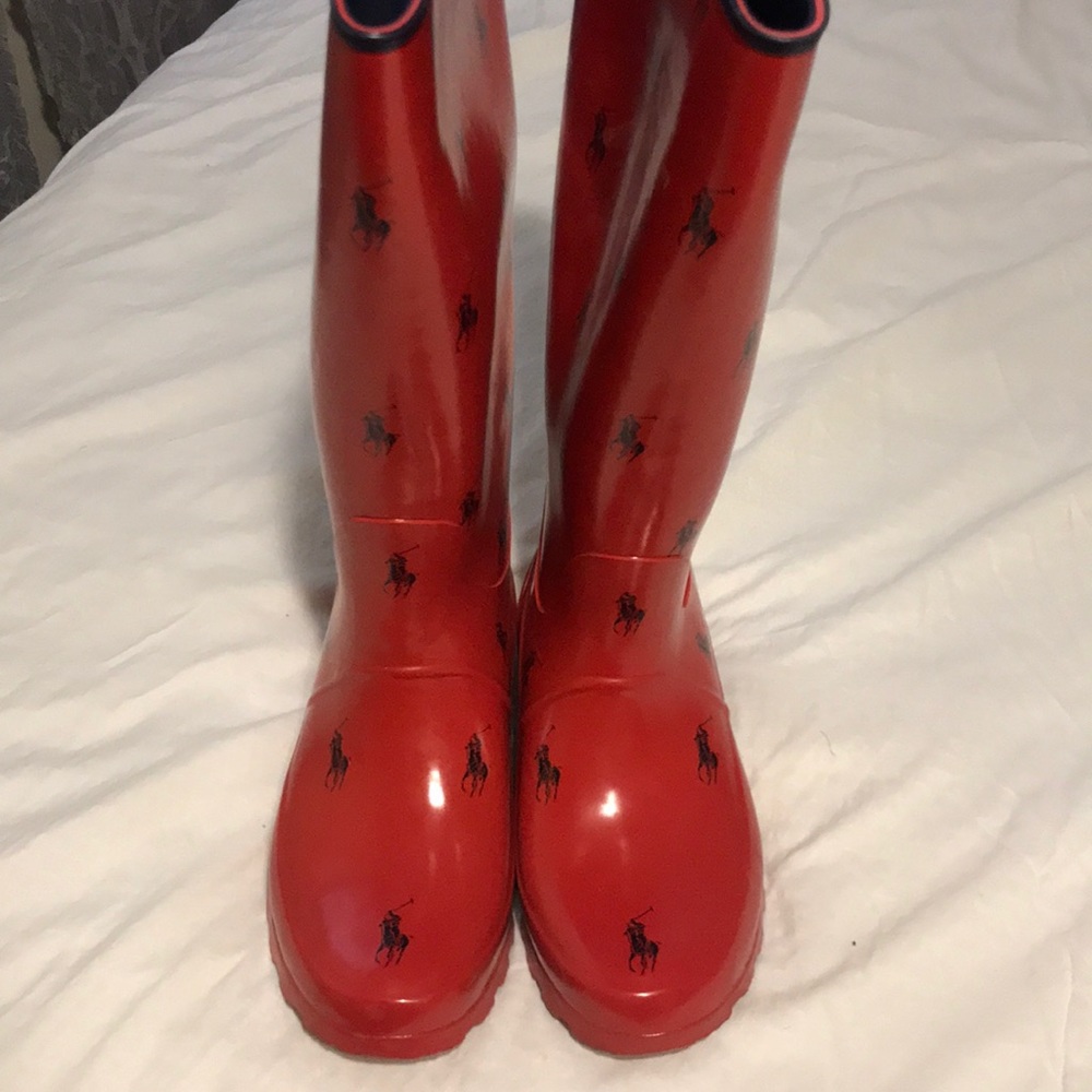 Polo rain boots